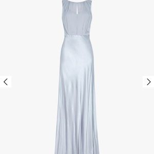 Ghost London Claudia Dress in Silver Lake